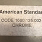 American Standard Trevi Polished Chrome Shower Jet 1660.125.002 Bathroom Fixture