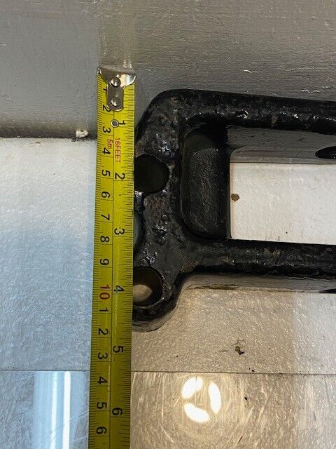 Adustable Clevis Hitch 12,000lb Capacity 6" L 4-1/2" W 3" D 21mm Pin Hole