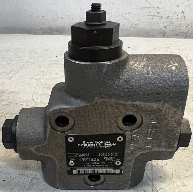 Brueninghaus Hyromatik Hydraulic Valve Model 503.20.01.01 | 4971325 Replacement