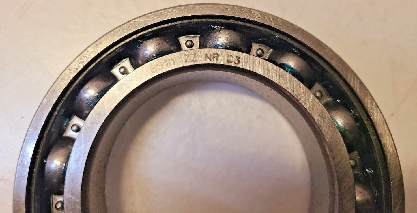Enduro Bearing 6011 ZZ NR C3 | 6011ZZNRC3 | 6011-ZZ-NR-C3 | 6011 ZZ/C3 NR