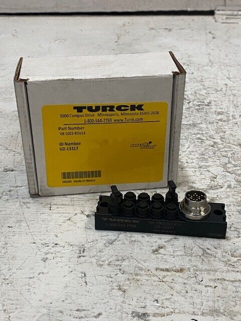 Turck 10-Port J-Box Standard Wiring VB 1003-BSV14 | U2-13317 | 2422M