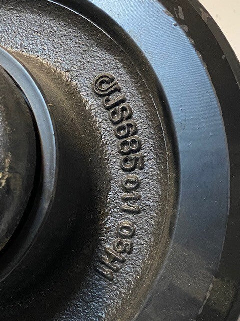 Track Idler JS685 | 01105 | H1 | 1D25 | 11-1/2" Dia. 8" Wide