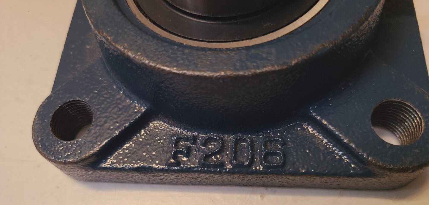 4-Bolt Flange Housing F206 | UC206-20 | 1-1/4"