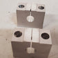 2 Qty of Thomson Linear Guide Shaft Blocks | Aluminum | 12 mm ASBM12 (2 Qty)