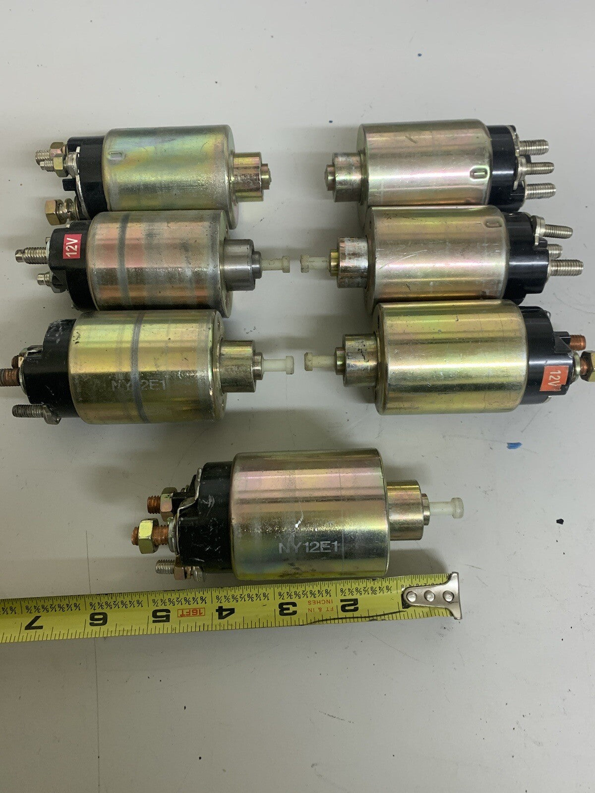 7 Pack of 12V Starter Solenoids NY12E1
