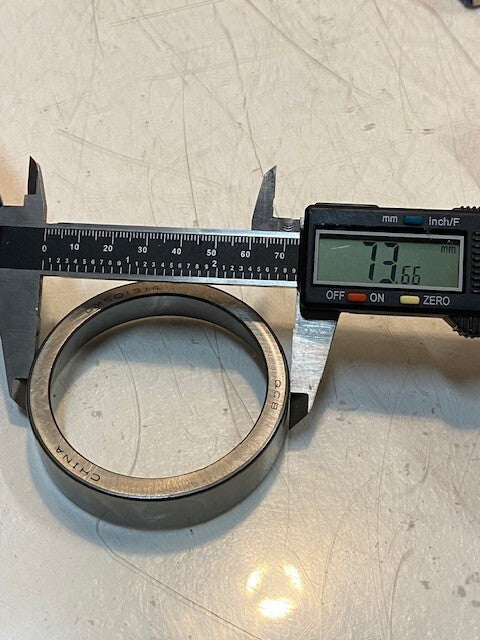 4 Quantity of Motor City Wheel Bearing Races S-LM-501314 (4 Quantity)