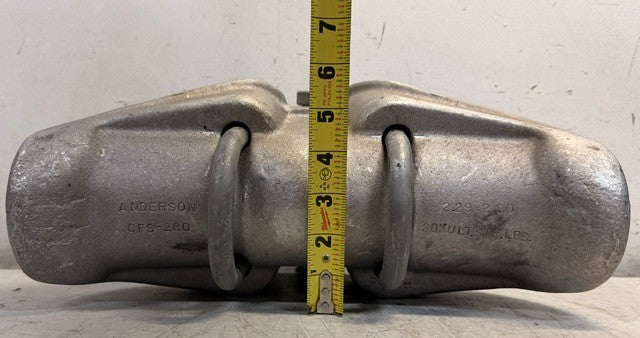 Anderson CFS-280 Aluminum Suspension Clamp Electrical Power Line Cable Clamp