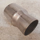 Stainless steel Round Exhaust Tip 2.5" Inlet x 6.5" Length