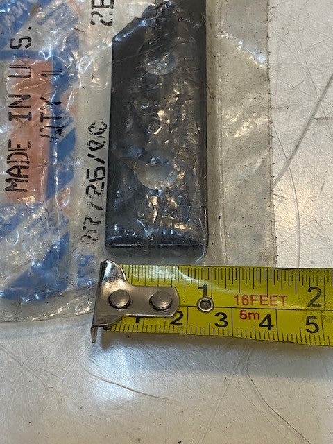 New Holland Spacer Fin Bracket 86025446 | 2-3/4" Long 1" Wide 10mm Holes