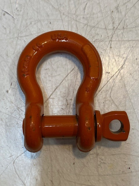 CM WLL 5T 16mm 5/8 Orange Screw Pin Anchor Shackle