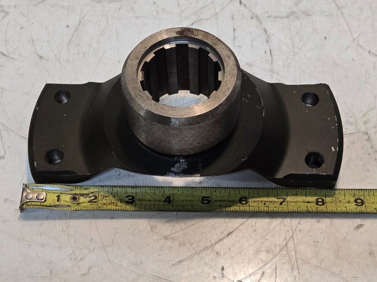 Half Round End Yoke for Eaton 72NYS312 | 10 Spline | 4 Bolt Mount | 74.4 mm Hub