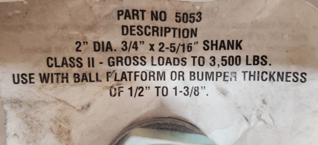 4 Quantity of Valley Trailer Hitch Balls 2" | 5053 | 3500 Lb (4 Qty)