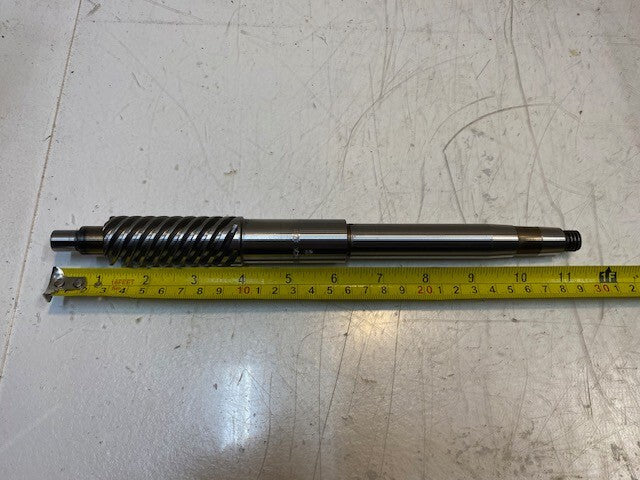 Worm Gear Winch Auger Shaft 0820-3420-060 | 11-1/2" Long 28mm OD 13mm Thread