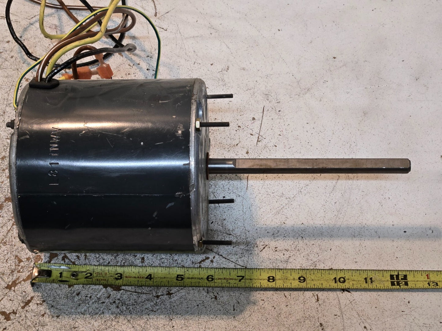 General Electric Motors 5KCP39PGL811S Condenser Motor 3734 | 1/2 HP 1075 RPM