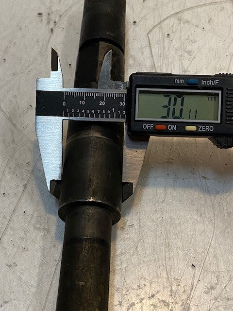 Fuel Injector 13" Long 18mm Thread 30mm OD 9mm Nose