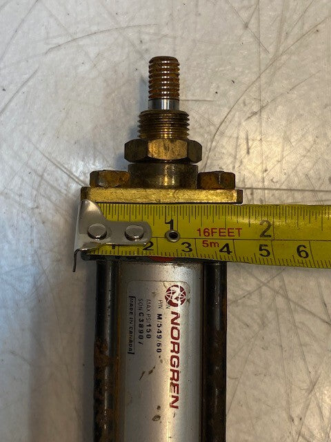 Norgren M/549/60 Global Industrial Stock Cylinder Max Psi 150 | C38907