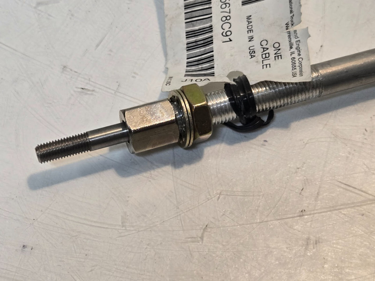 International 22" Air Brake Cable 2025678C91 | IN 1015C | J10A | 23.5" Length
