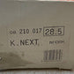 Nordica K. Next Size 28.5 Nform AZC Breath 0608285-51 Hydraulic Mondo Point
