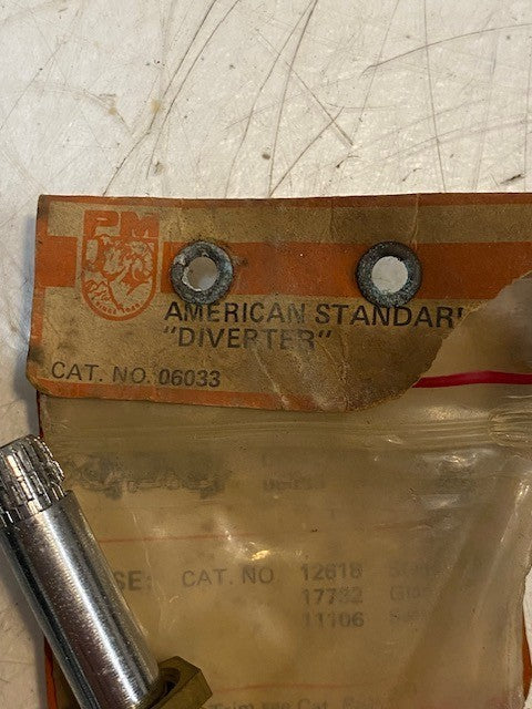 P&M American Standard Diverter Cat. No. 06033