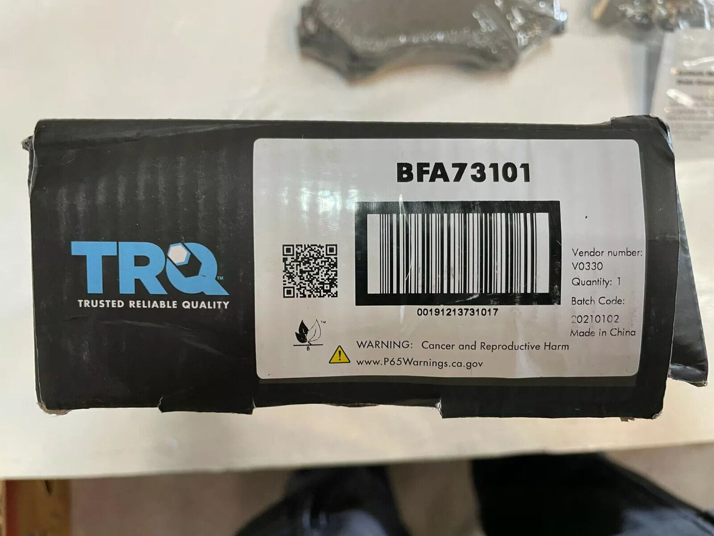 TRQ Ceramic Brake Pad Set BFA73101