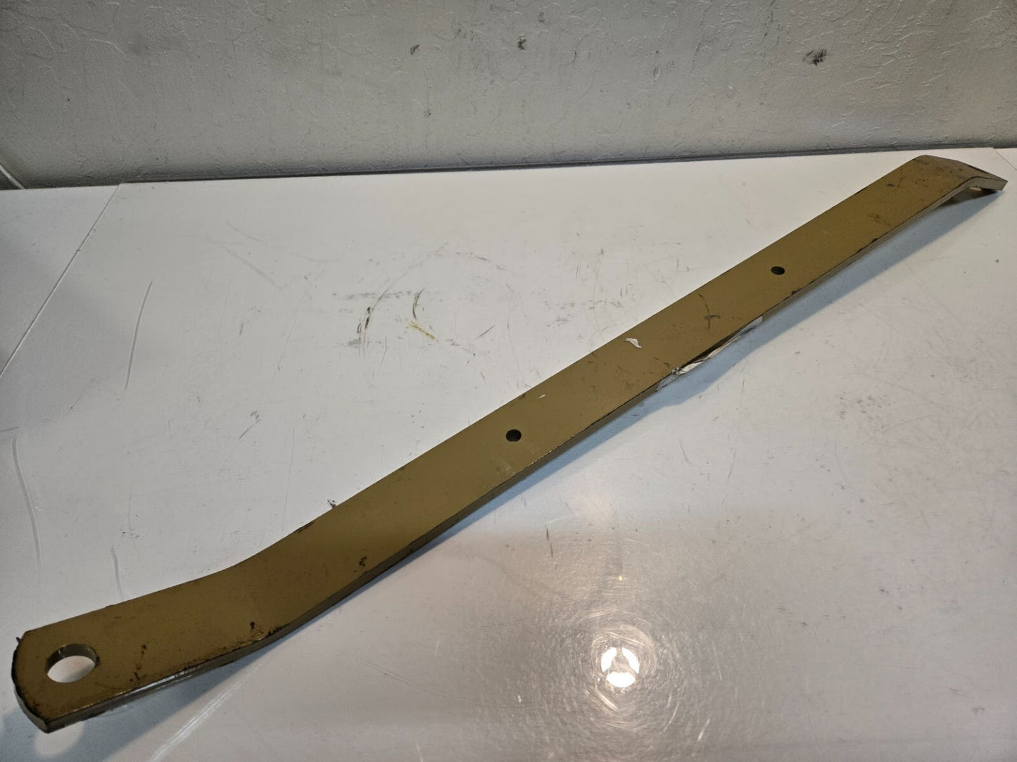 Land Pride Box Scraper Hitch Top Rear Brace 303-121D | 34" Long 2" Wide