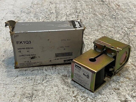 Parker RK1Q3 | K1Q3 Junction Box Coil Volts 240/60-220/50 Watts 10