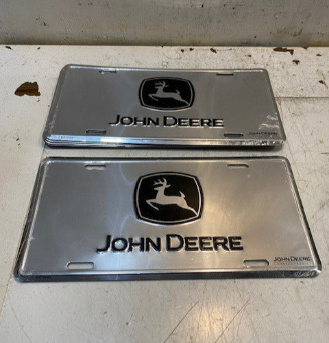7 Quantity of John Deere License Plates SUP 50088 | 11-1/2" Long 6" Wide (7 Qty)