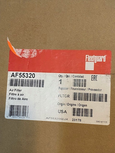 Fleetguard AF55320 Air Filter Engine Intake Filter Heavy Duty Replacement