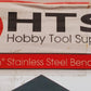 HTS Hobby Tool Supply 4"x4"x3/4" Stainless Steel Bench Block 106N7 | X000DZ9FFT