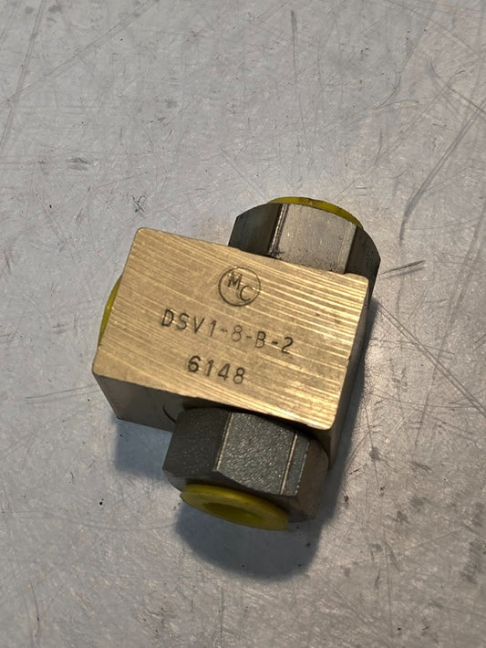 Modular Controls DSV1-8-B-2 6148 Hydraulic Control Valve | 1/4" FPT Ports