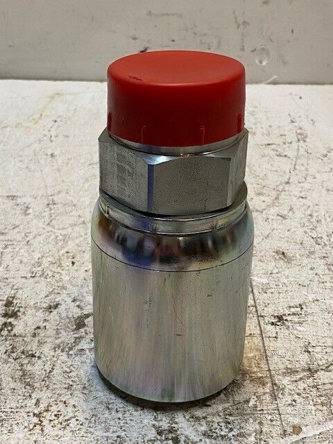 Large Crimp Coupling Hydraulic Hose Fitting PL A04000-32 OH 6-1/2" T 38mm Bore