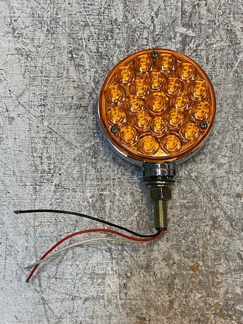 Signal Stat SAE STIP 03DOT 4" Red & Amber Double Face Turn Signal Light