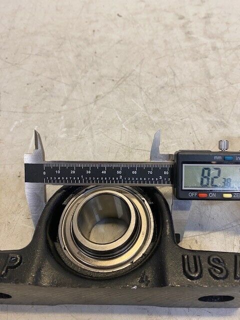 FAFNIR G1103KRRB PILLOW BLOCK BEARING 30mm BORE W/ LOCKING COLLAR S1103K