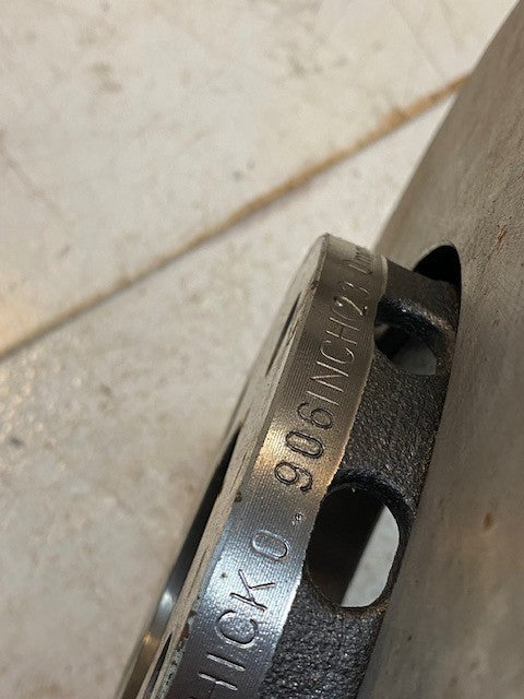 Balo Brake Disc Rotor 5x113mm Bolt Pattern K1902 165 Min Thick