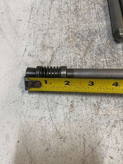 5 Qty of 14" Steel Valve Roller Push Rods 16mm OD 18mm Spiral End (5 Qty)