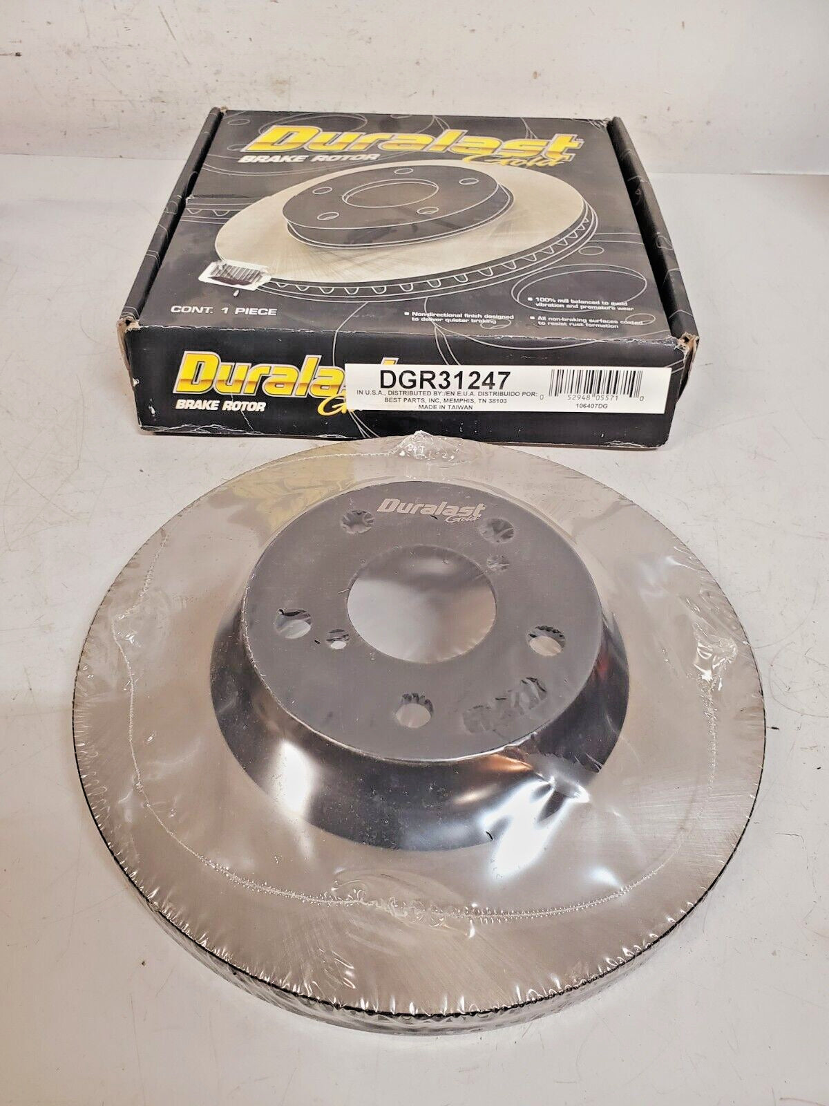 Duralast Gold Brake Rotor DGR31247 | 106407DG | K185A