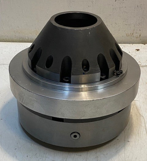 Lathe Spindle Nose Collet Chuck 9" OD 68mm Top Bore 40mm Bottom Bore