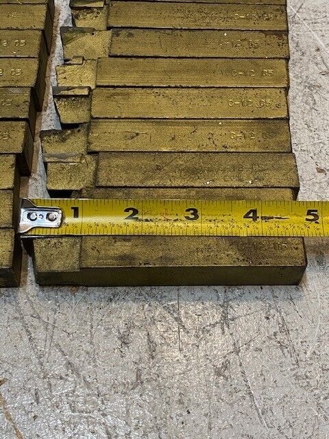 18 Pcs of Carbide Brand Style C-12 Grade C5 | 4-5/8" L 3/4" W 3/4" H