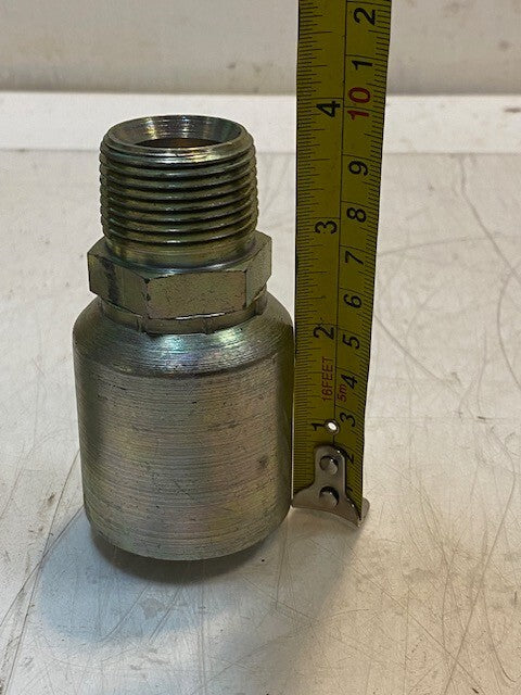 2 Quantity of Crimp Style Hydraulic Hose Fittings BW16 | 00232-B (2 Quantity)