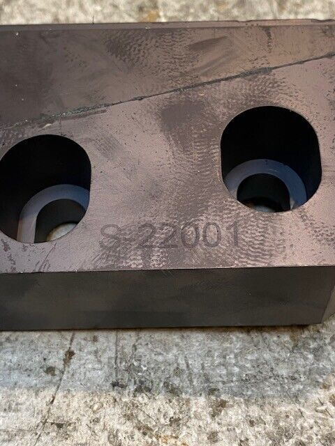 2 Quantity of Steel Block Manifold S-22001 | 3-1/2" x 2-1/4" x 1-1/2" (2 Qty)