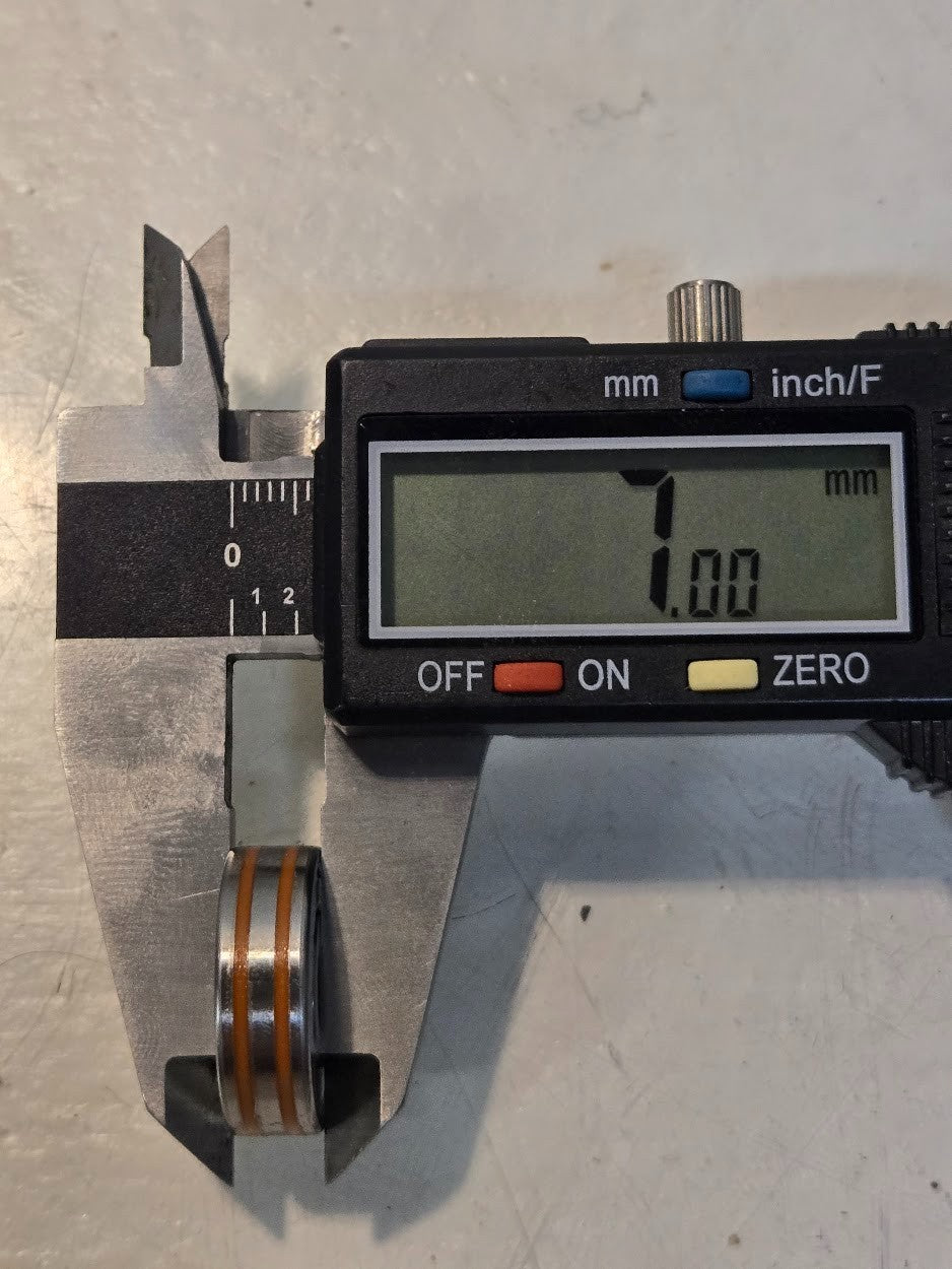 40 Quantity of INA Bearings 608ZC3 | 22 mm OD x 8 mm Bore x 7 mm Thick (40 Qty)