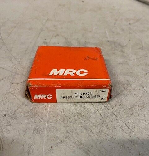 MRC 7207PJDU Angular Contact Bearing - 35 mm Bore, 72 mm OD, 17 mm Width