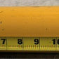 Yellow Painted Hydraulic Cylinder Barrel 15-1/8 In Length 3 In Wide Heavy Duty