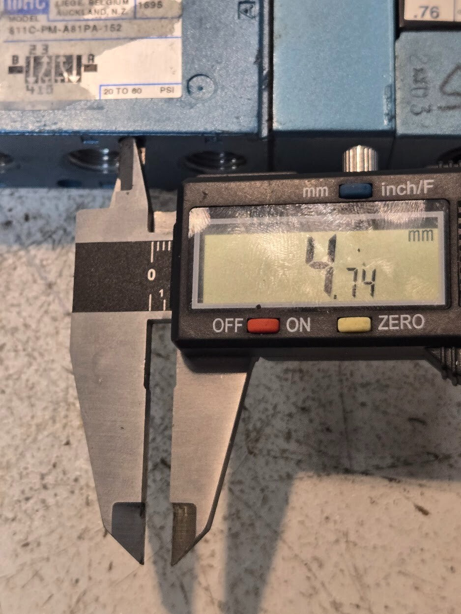 MAC Valves 811C-PM-A81PA-152 Solenoid Valve 20-60 PSI | PME-A81PA