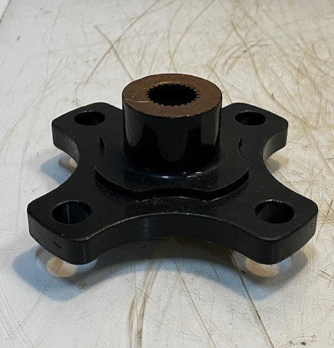 4-Bolt Wheel Hub Drive Flange Front Rear Axle Hub Flange 20mm Bore 4" Wide