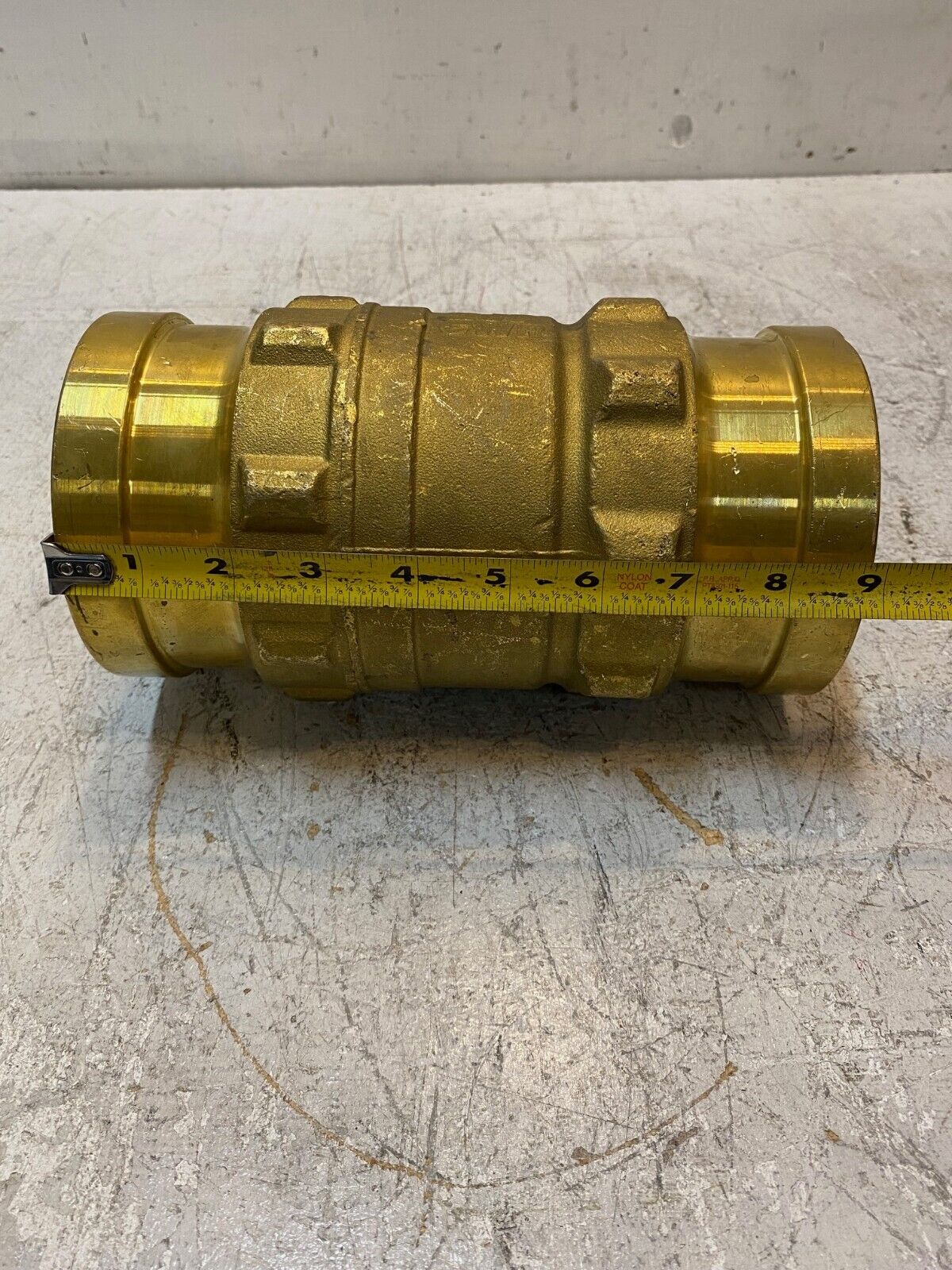 4" Brass Ball Valve LF CW511L 200 CWP