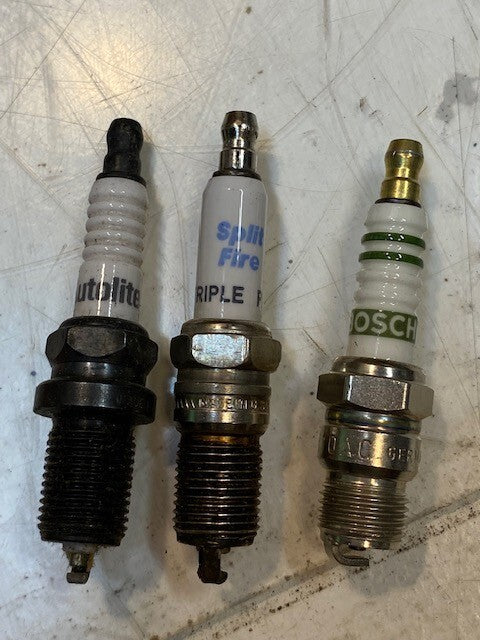 50lb Box of a Variety of Laser, Autolite, Bosch, SpitFire, Mopar Spark Plugs