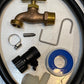 Cascata 65 Rain Barrel Component Kit With Hose