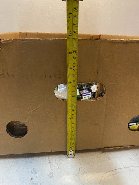 50lb Box of a Variety of Laser, Autolite, Bosch, AC Delco, Motocraft Spark Plugs