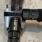 Manual Transmission Countershaft Layshaft 12" Long 53mm 15-Teeth 39mm End